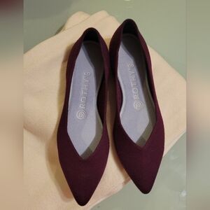 Rothy's Women's Aubergine Merino Points